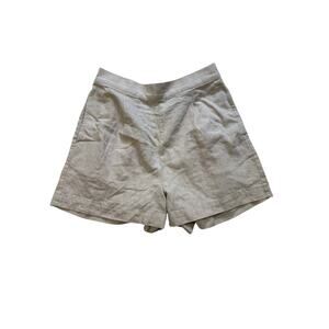 New Madewell Clean Pullon Shorts in Linen Cotton Women's Small